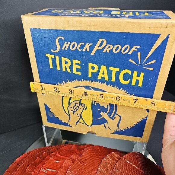 Collector Alert Shock Proof Tire Patch Kit No 4 National Rubber Toronto Ontario - Picture 7 of 11